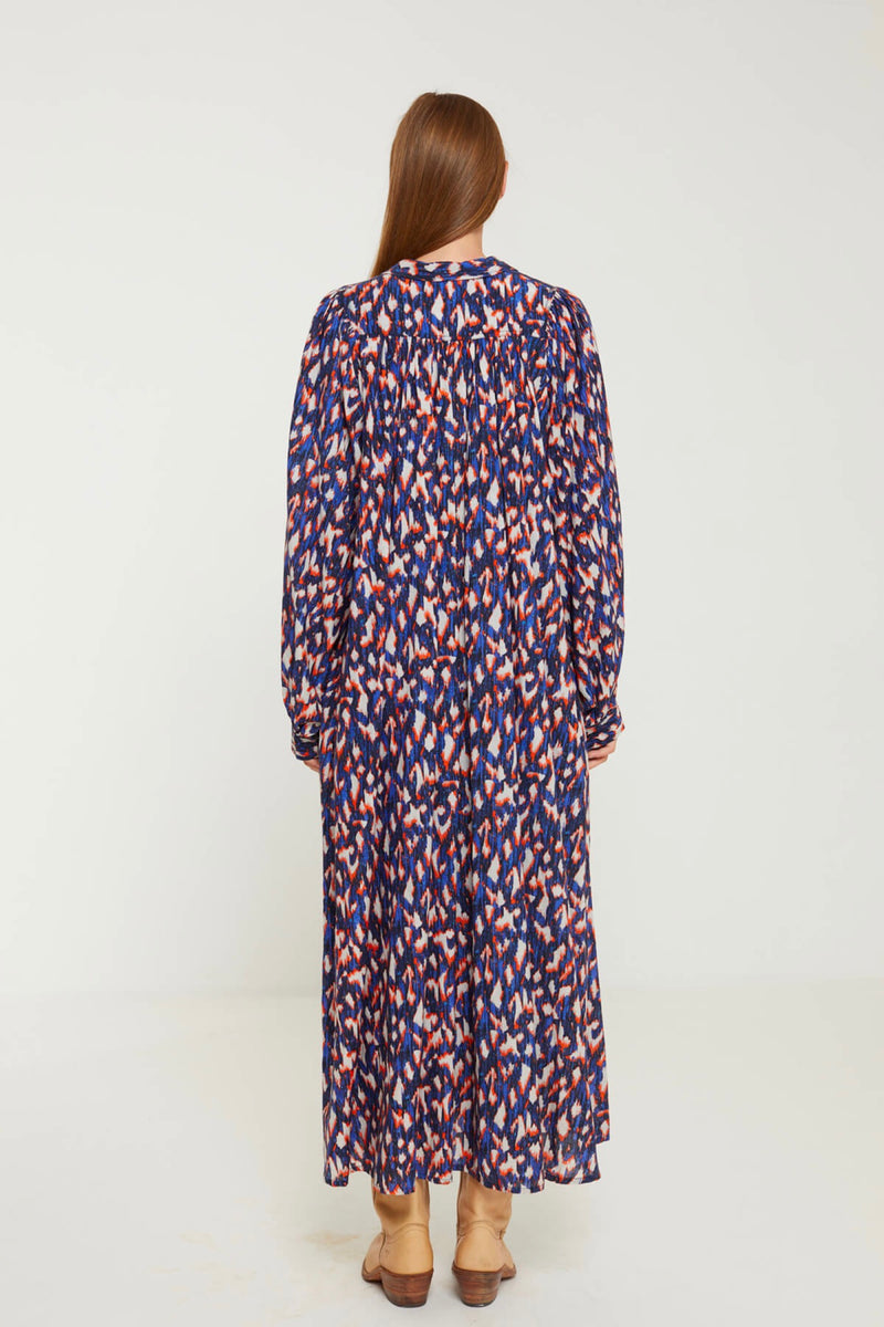 Robe June - Ikat Print