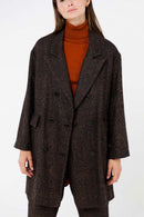 Kalia Coat - Black Multi