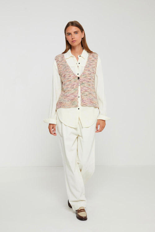 Kiku Jacket - Pink Melange