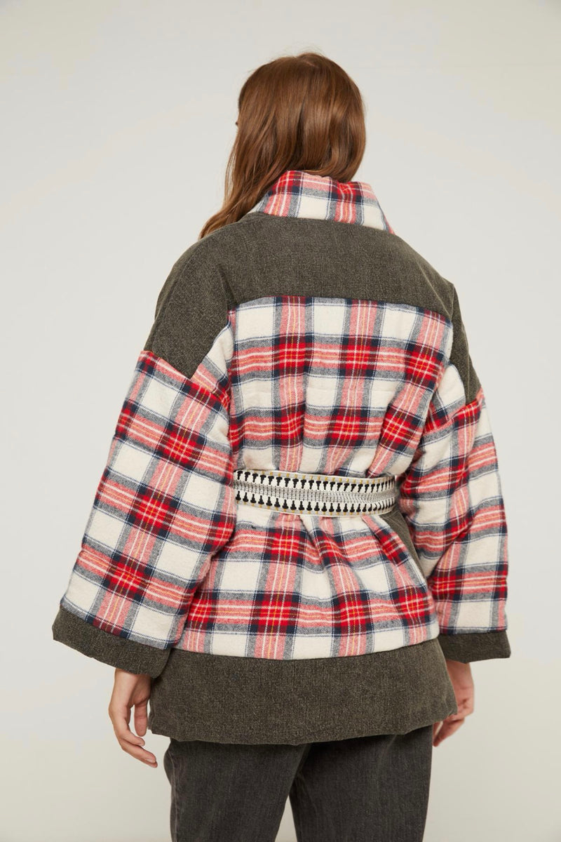 Luck Jacket - Tartan Red Check