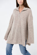 Pull Manile - Beige Melange