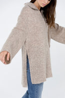 Manile Sweater - Beige Melange