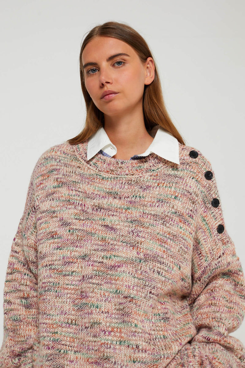 Moune Sweater - Pink Melange