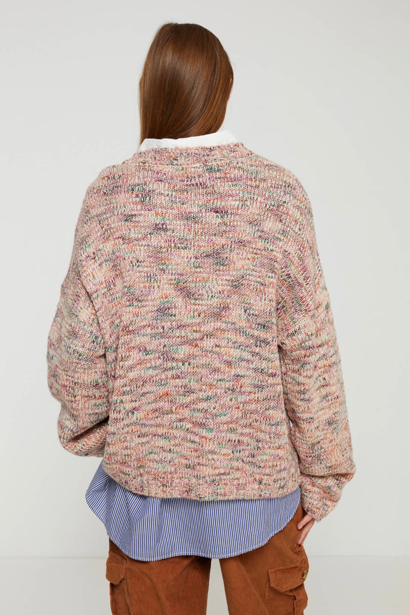 Moune Sweater - Pink Melange