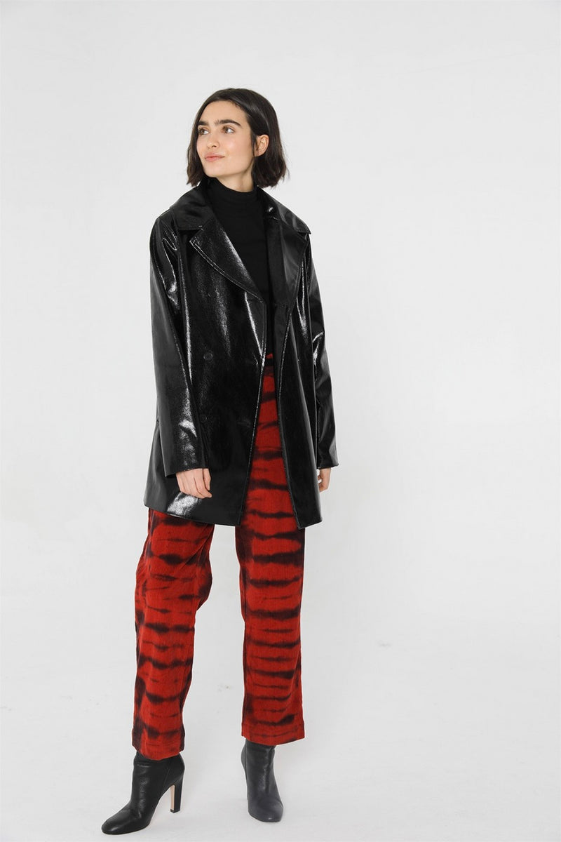 Musa Pants - Zebra Red