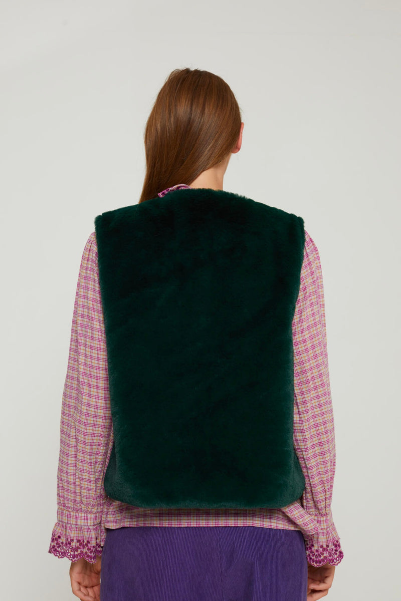 Chaqueta Naiza - Verde/Tulipán