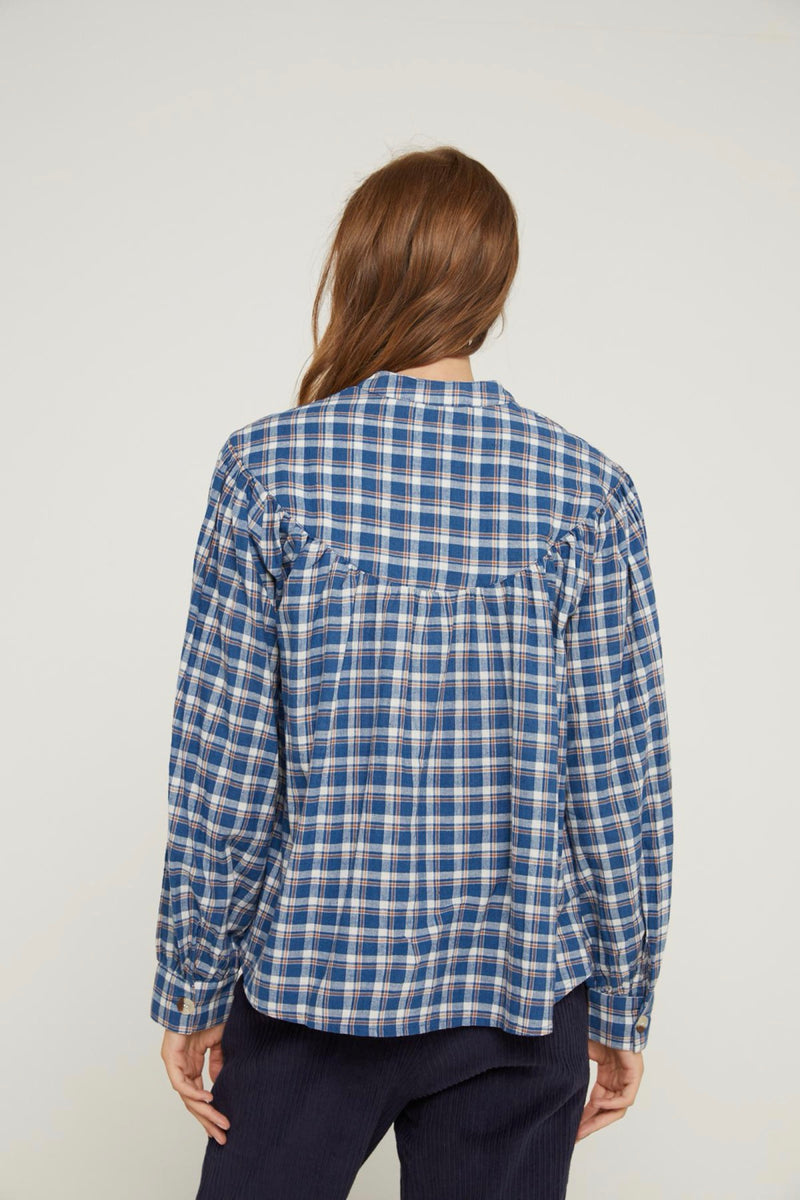 Blusa Noam - A cuadros azules