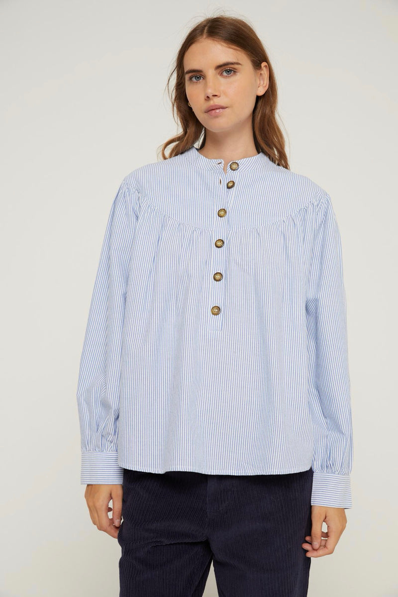 Blouse Noam - Light Blue Stripe