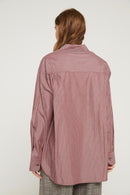 Camisa Paul - Wine Stripe