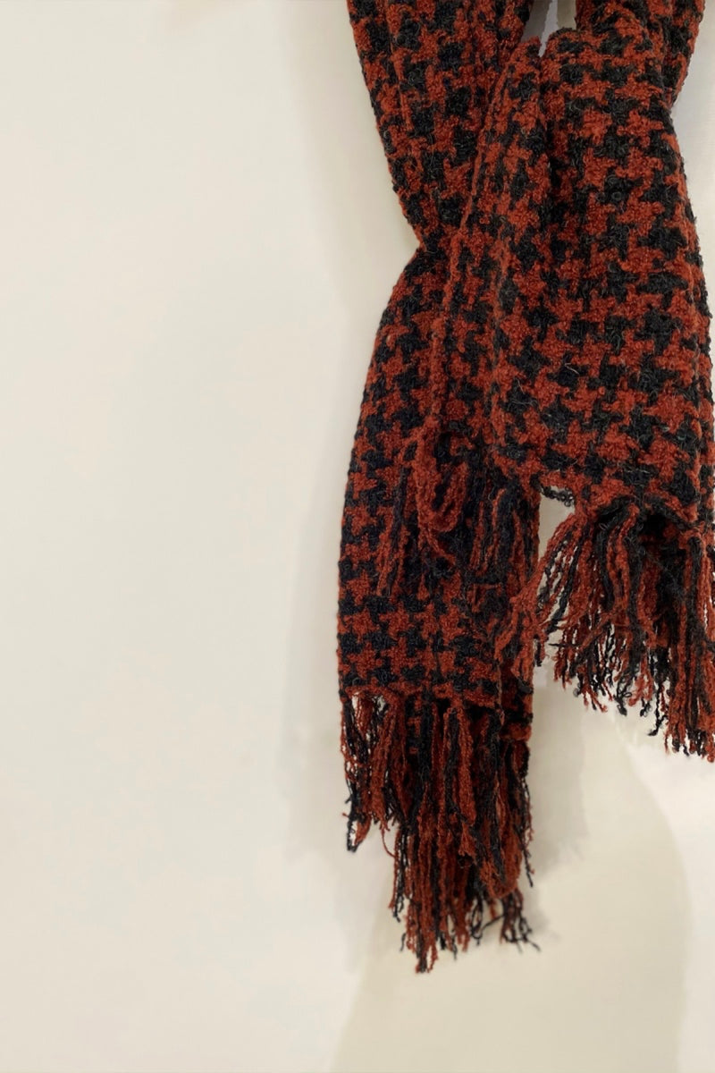 People Scarf - Black/Red