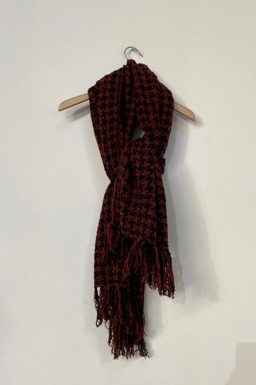 People Scarf - Black/Red