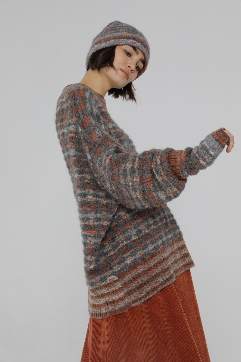 Rodrigo Sweater - Grey Multi