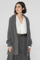 Cardigan Selena - Grey Melange