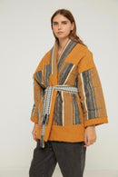 Yanis Jacket - Saffron/Black