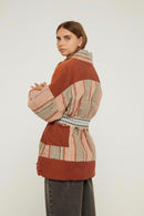 Chaqueta Yanis - Terracota/Gris