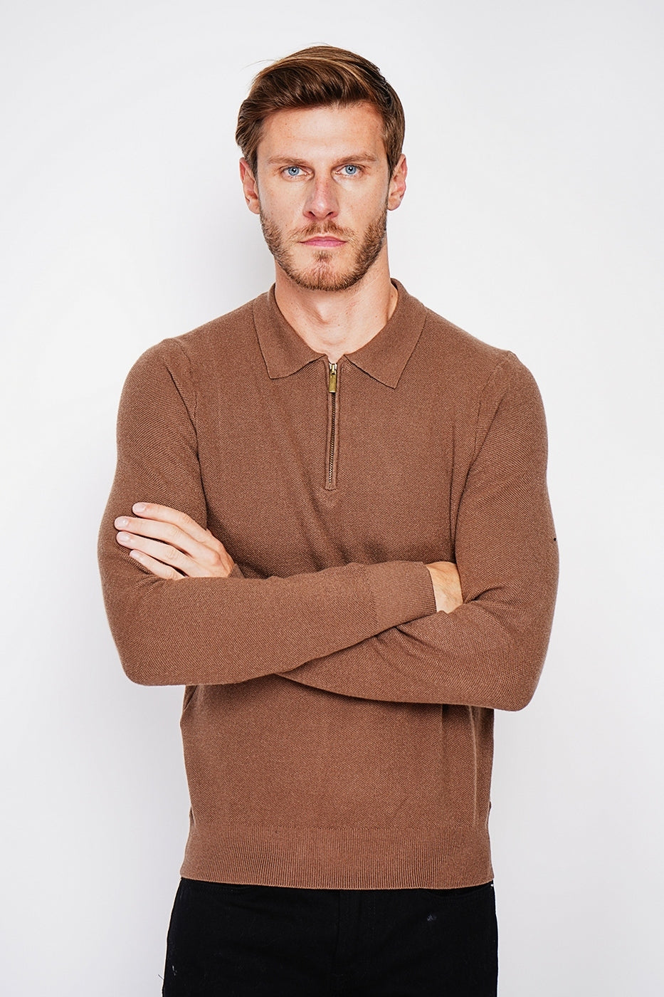 Maglione - Marrone - Uomo
