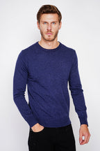 Maglione - Blu notte - Uomo