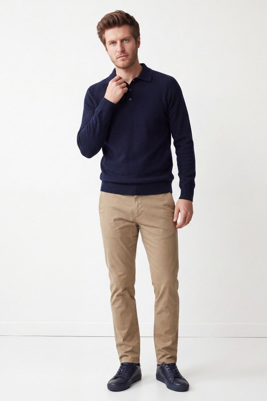 Maglione - Blu notte - Uomo
