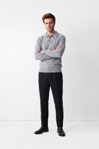 Jersey de cuello polo con botones – Franela – Hombre