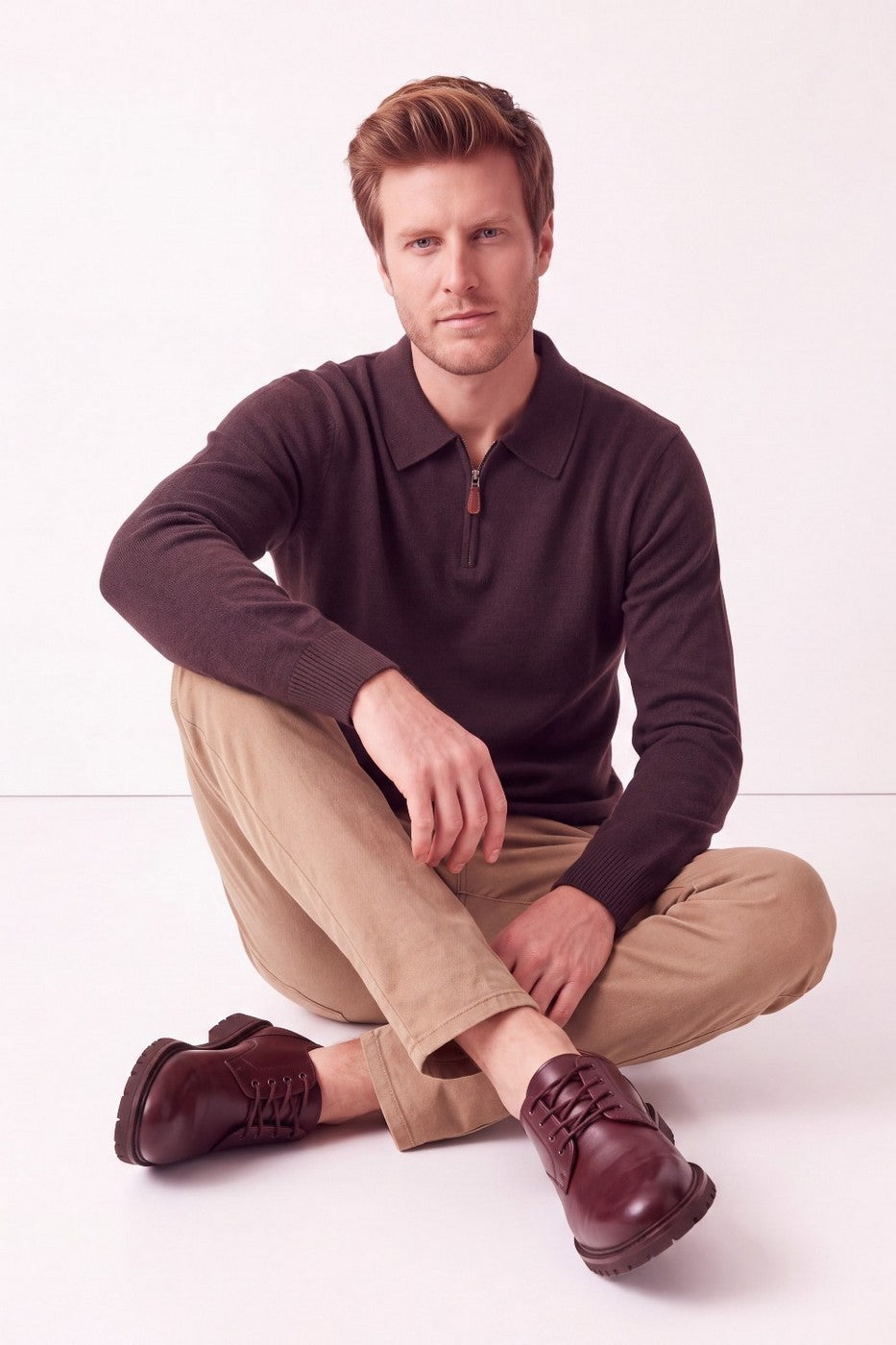 Maglione - Caffè - Uomo
