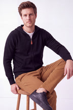 Cardigan - Nero - Uomo