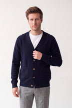 Cardigan - Blu notte - Uomo