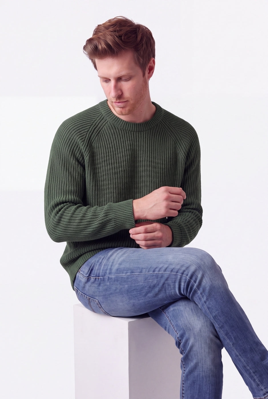 Maglione - Cachi - Uomo