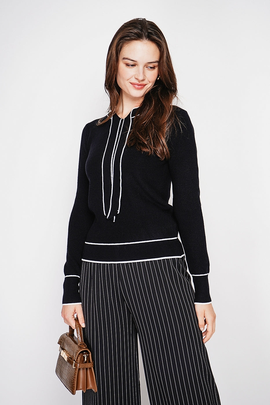 Jersey - Negro - Mujer