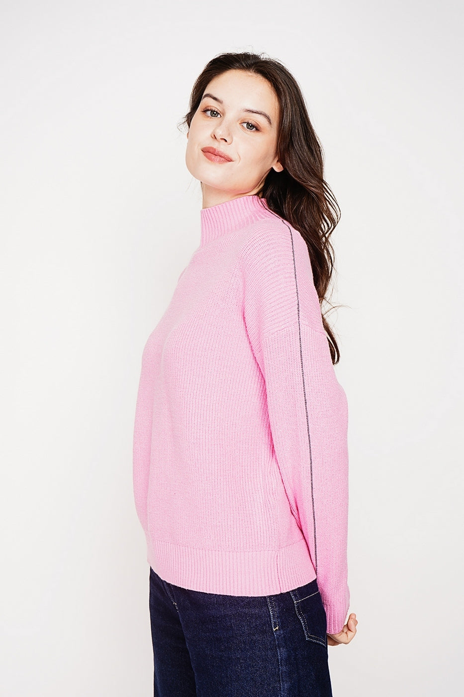 Maglione - Rosa Barbie - Donna