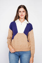 Maglione - Color torrone - Donna