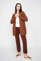 Cardigan - Marron - Femme