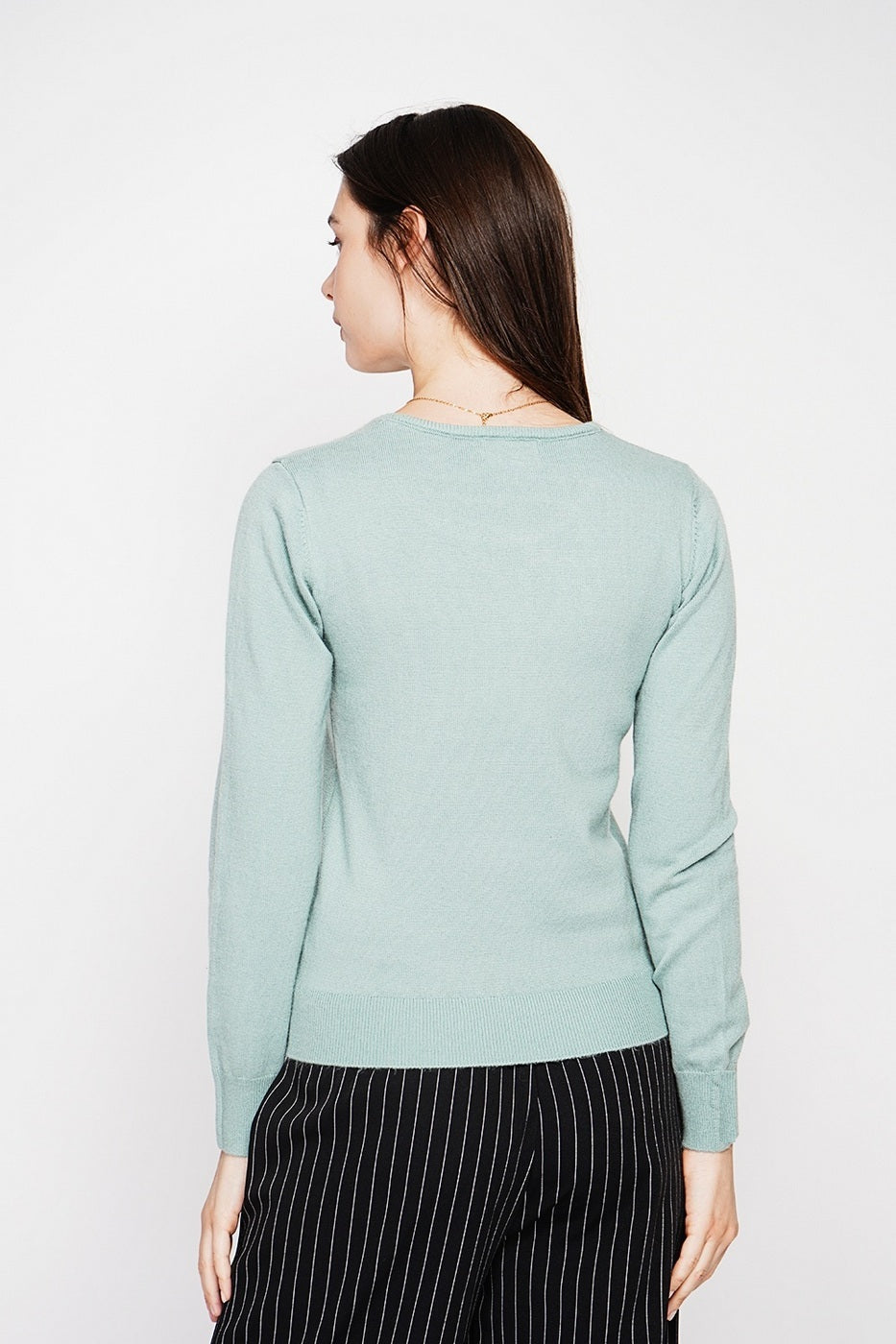 Pull Col Rond – Jade – Femme