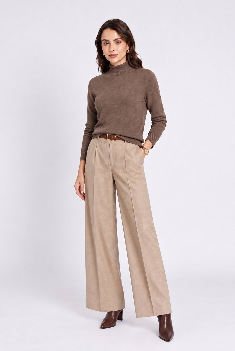 Jersey - Marrón - Mujer