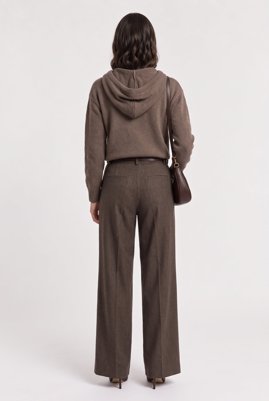 Maglione - Marrone - Donna