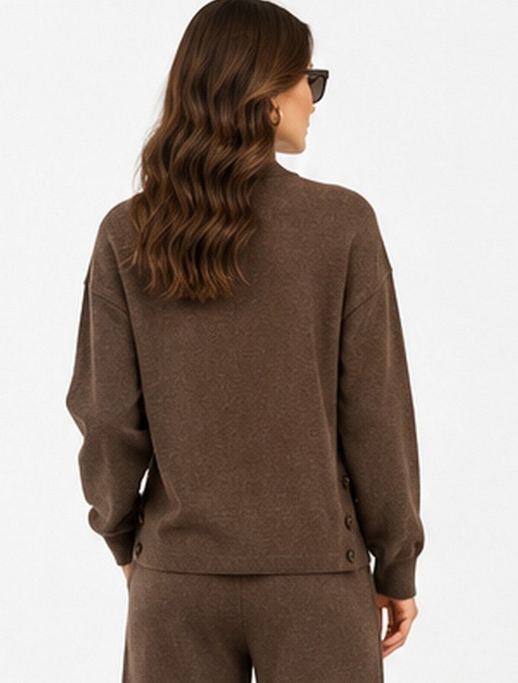Jersey - Café - Mujer