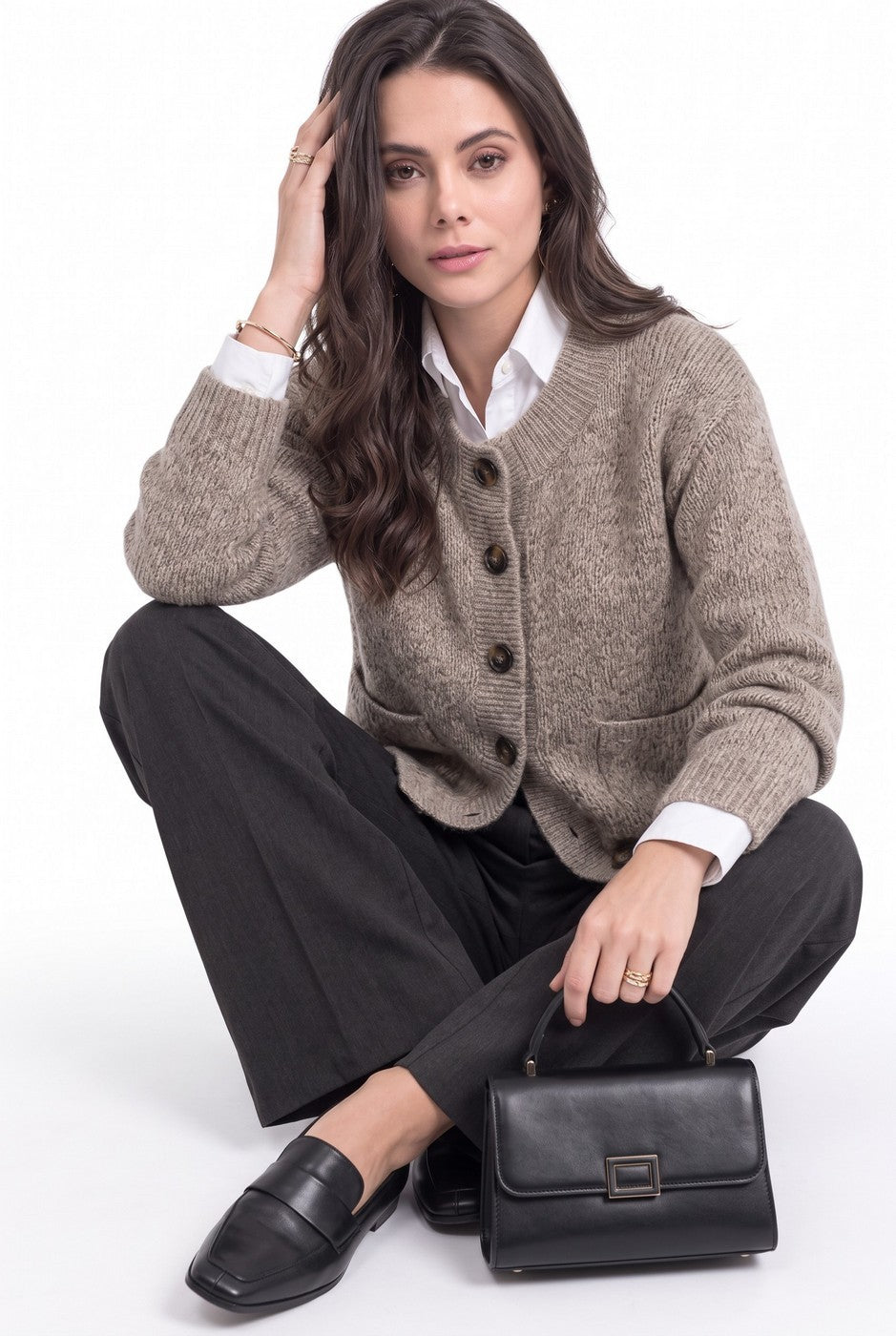 Veste Courte Teddy – Désert – Femme