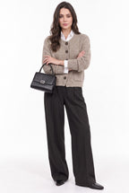 Veste Courte Teddy – Désert – Femme