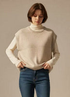 Maglione - Crema - Donna