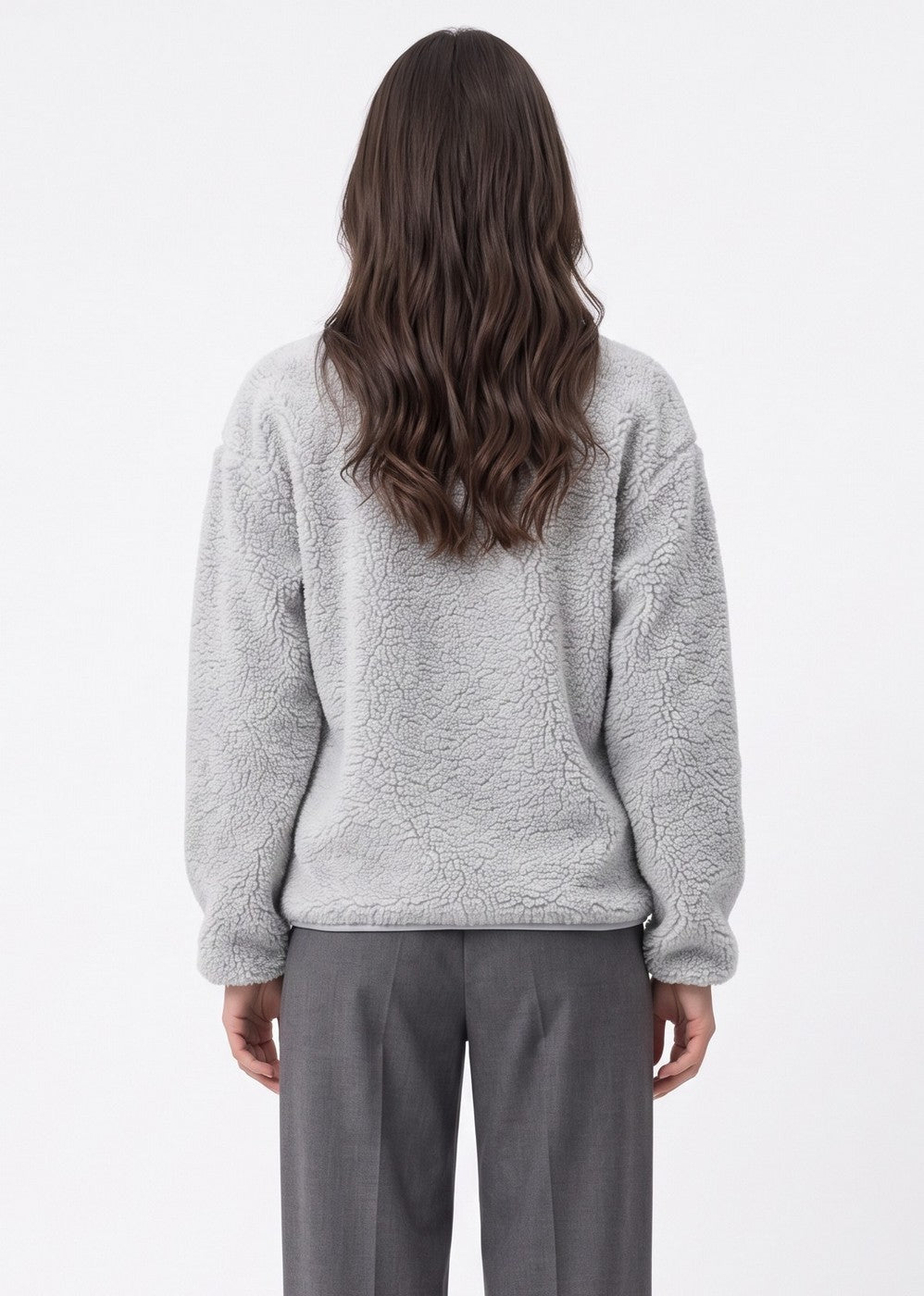 Jersey - Gris franela - Mujer