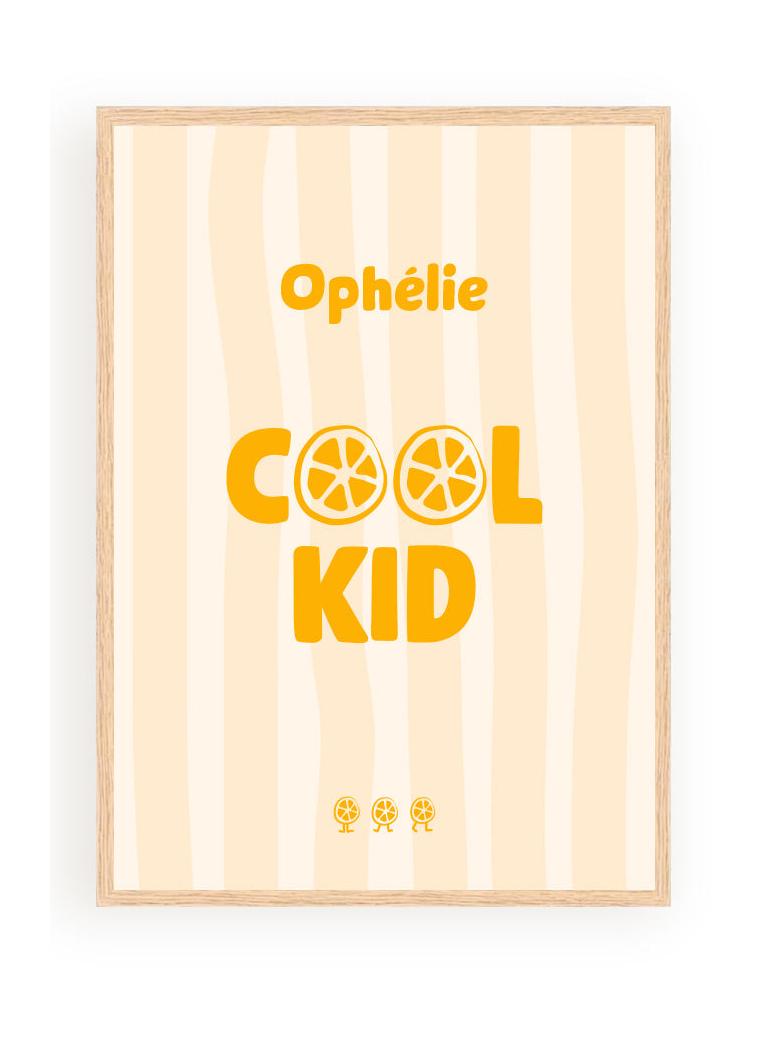 Affiches Personnalisées - Cool Kid