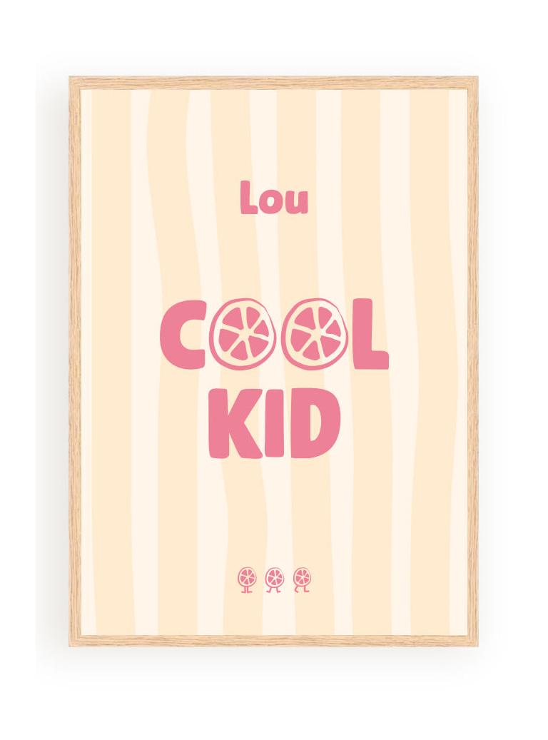 Affiches Personnalisées - Cool Kid