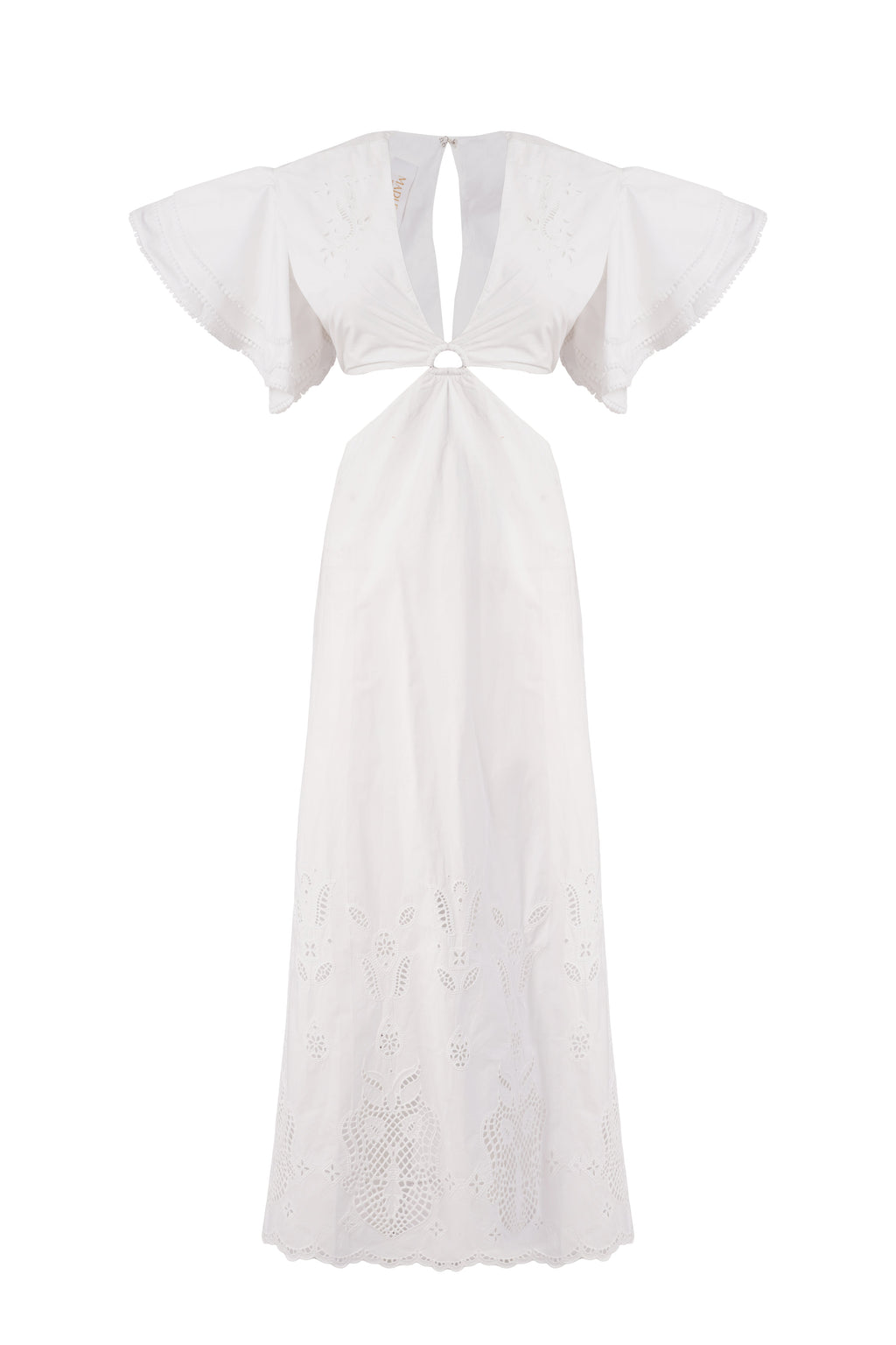 Margaux Dress - White Embroidery