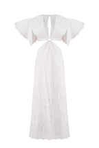 Margaux Dress - White Embroidery