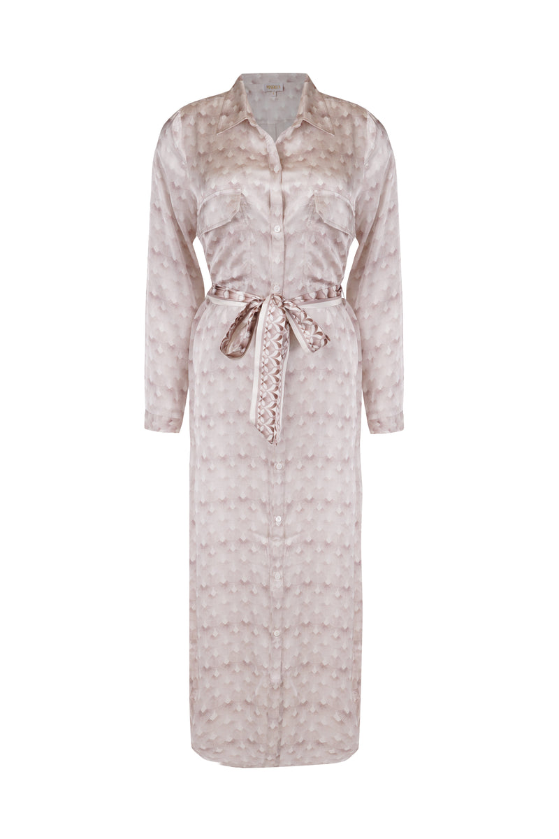 Robe Eloise - White Peacock