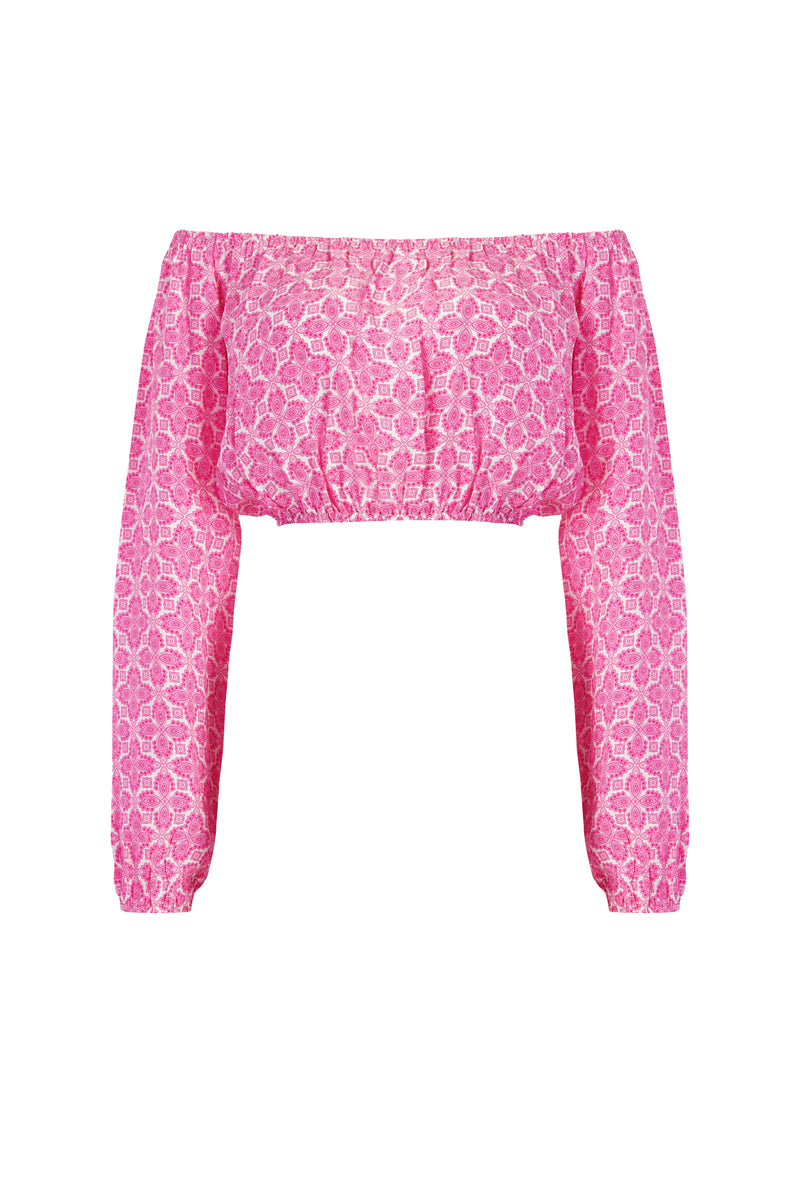 Top Joana - Pink Lotus