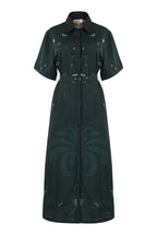 Robe Chiara - Khaki Palm Tree