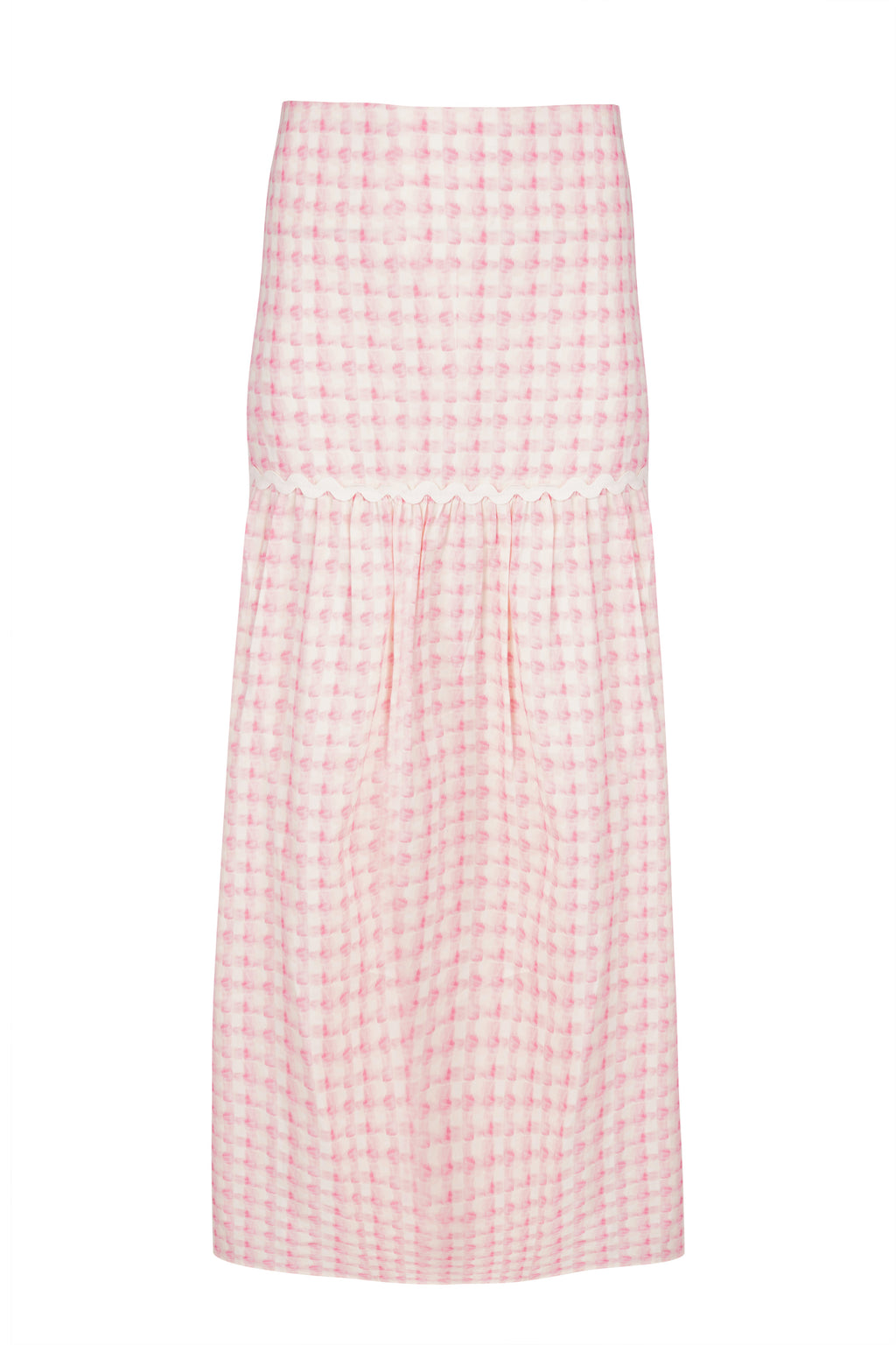 Celia Skirt - Pink Vichy