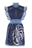 Robe Crystal - Blue Palm Tree