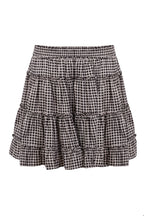 Paula Skirt - Black Gingham