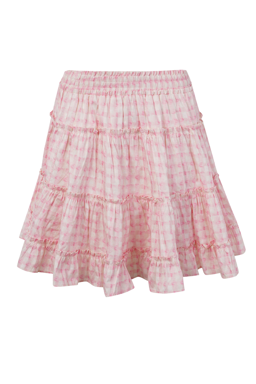 Paula Skirt - Pink Vichy